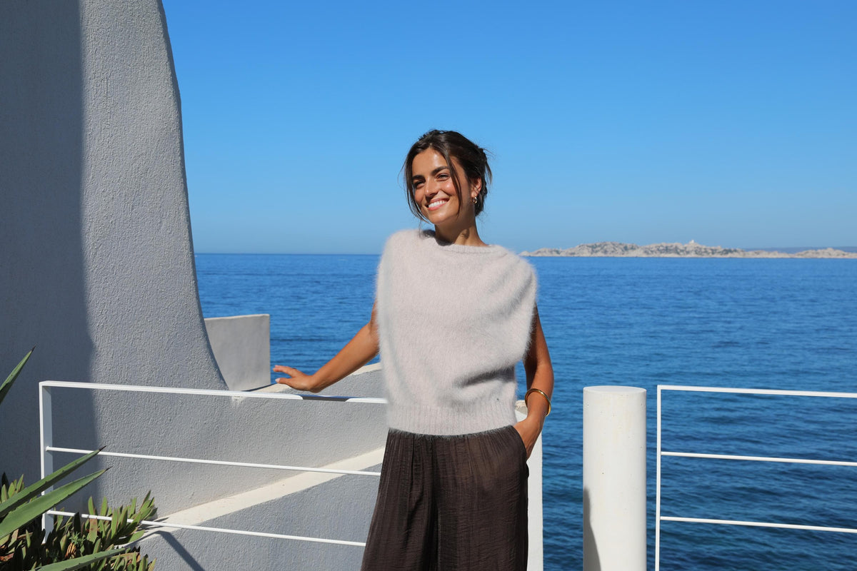 Pull Pearl en Angora - 15 coloris.