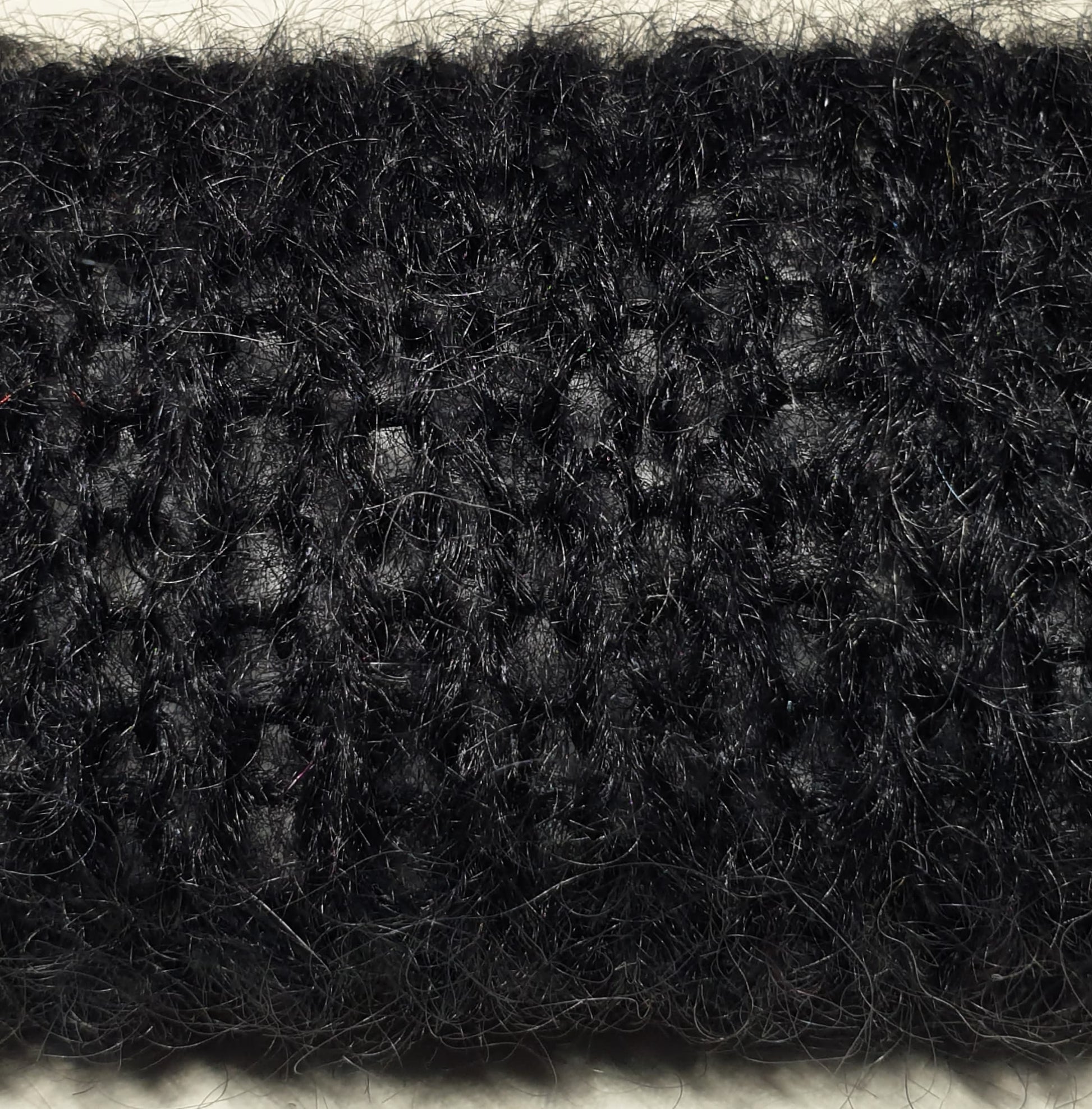 Tricot mohair et soie Noir honey moon 1