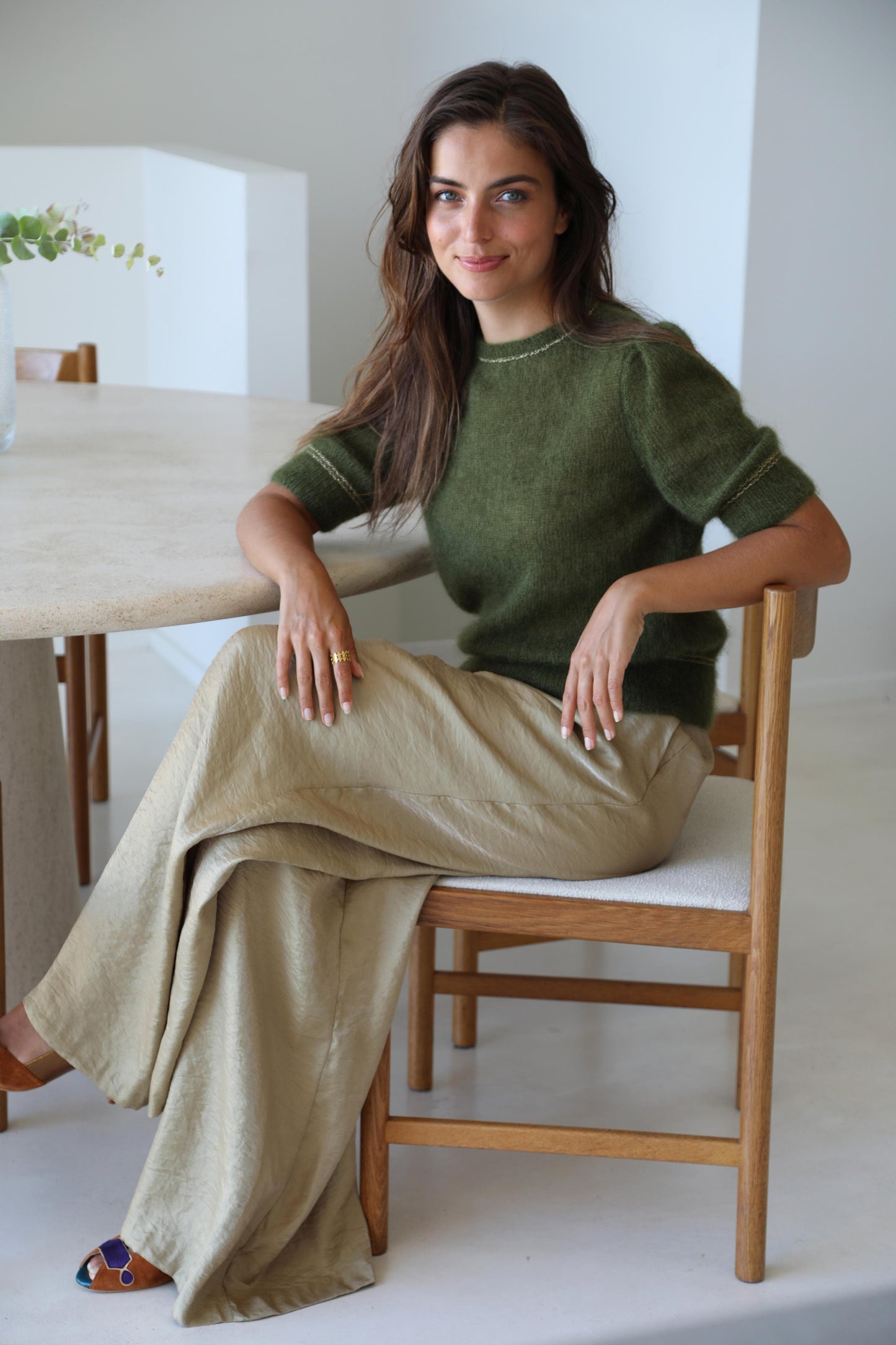 Pull Monica à tricoter.