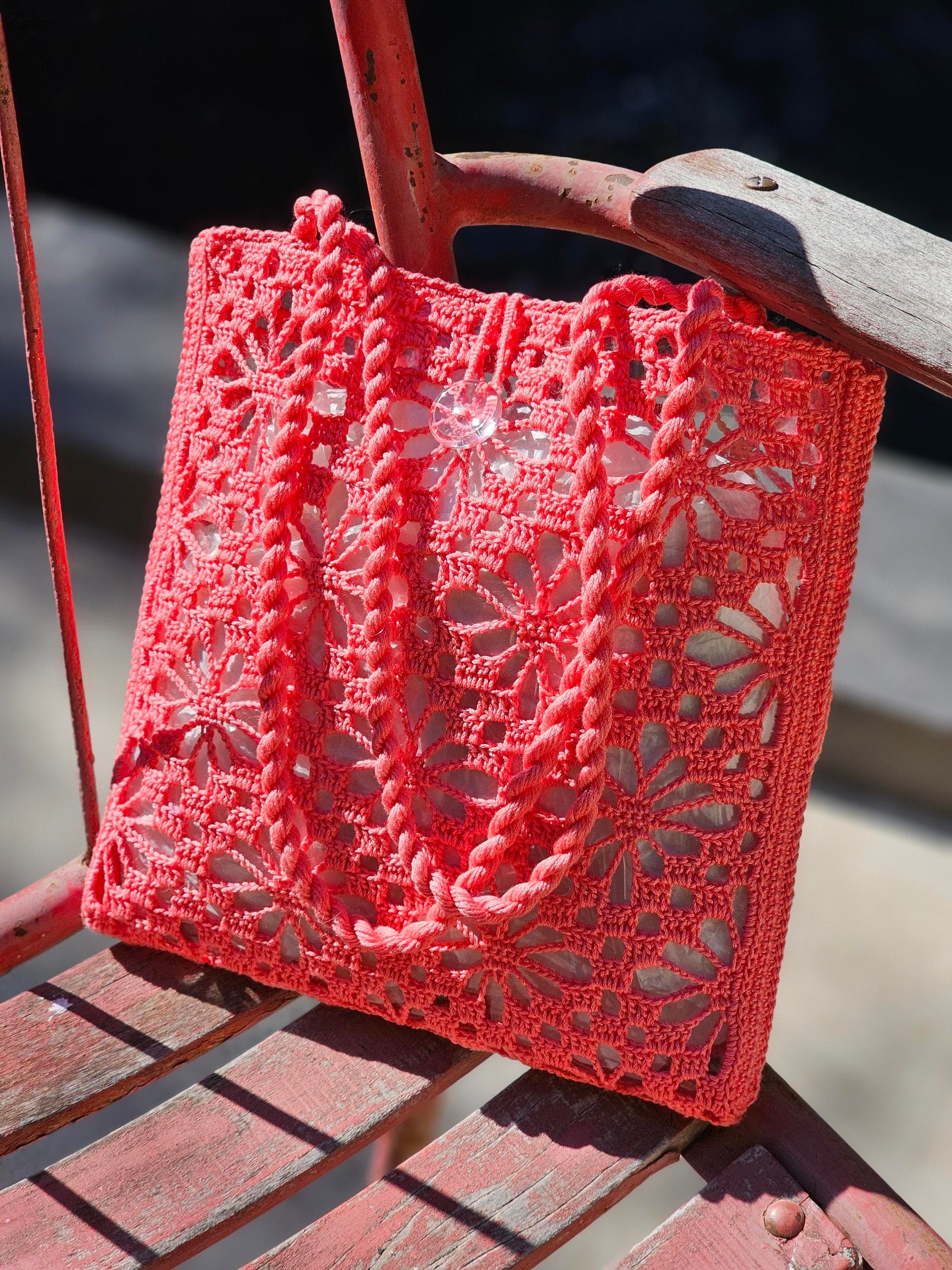 Sac printanier Anny Blatt a realiser au crochet