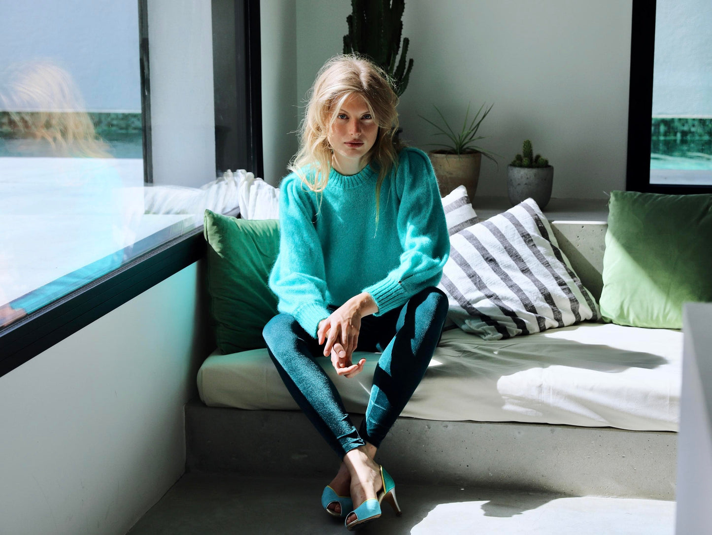 Pull Alix mohair et soie Tahiti