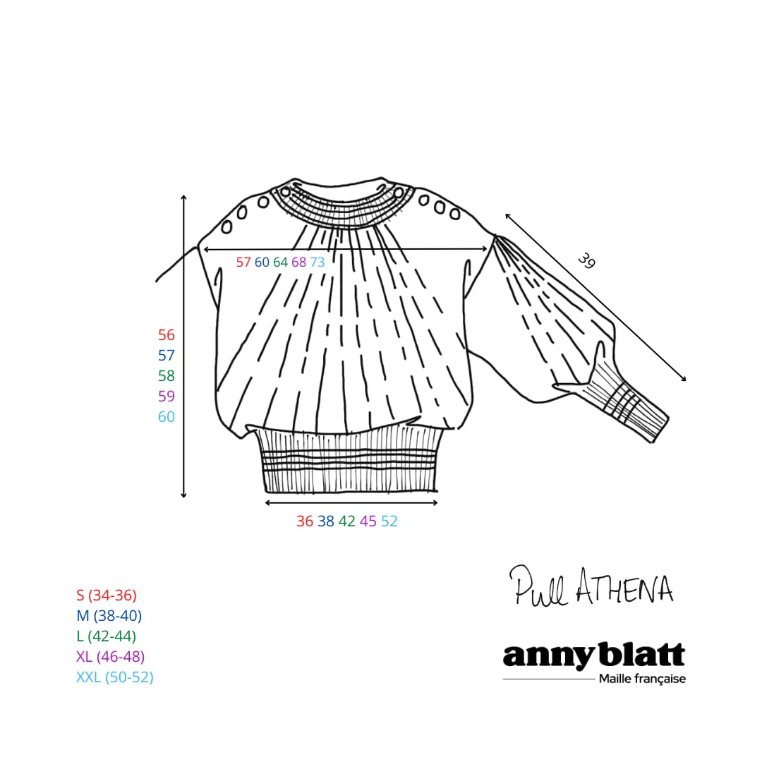Pull Athena à tricoter