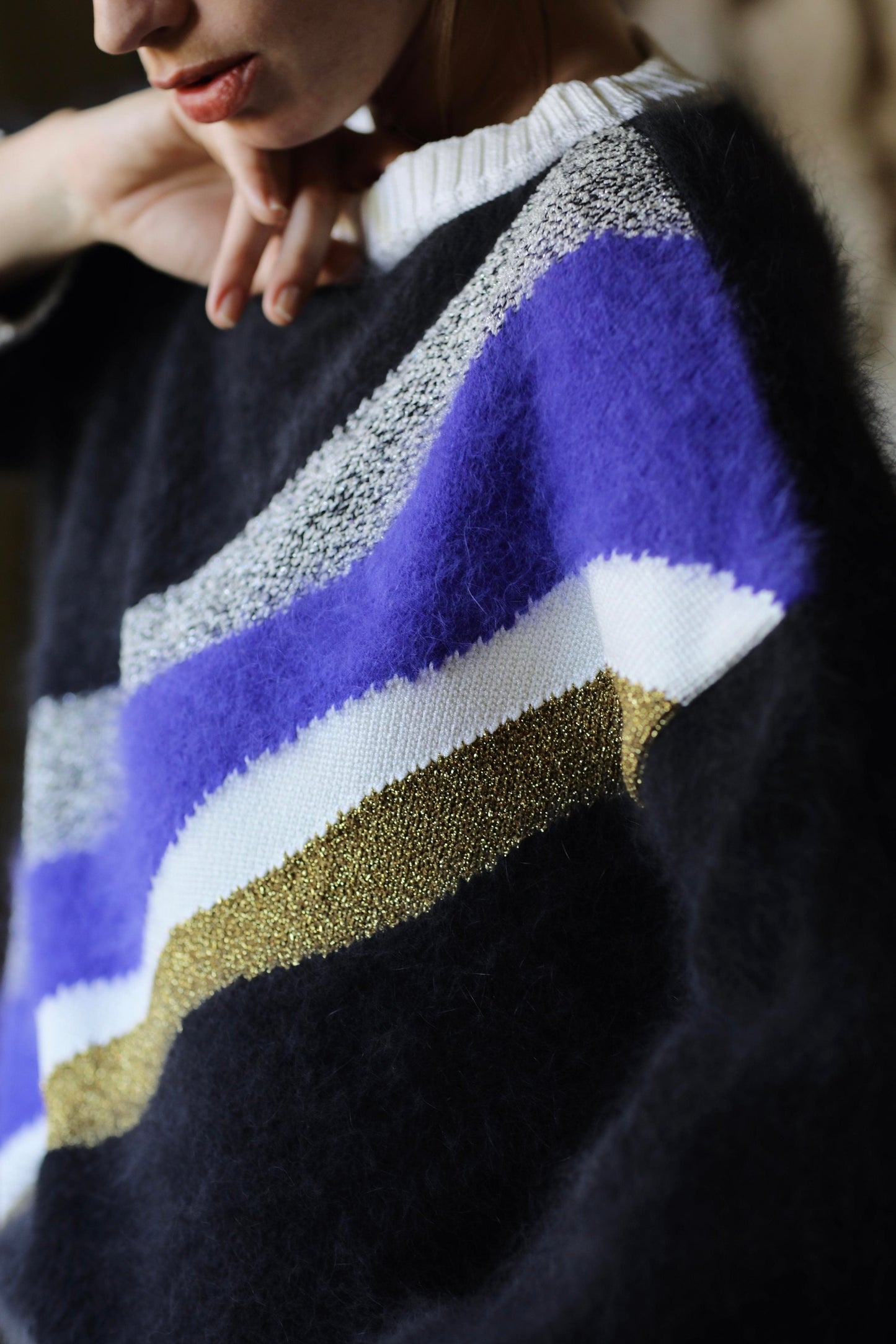 Pull Gloria Glycine prêt-à-porter. Dernières pièces.