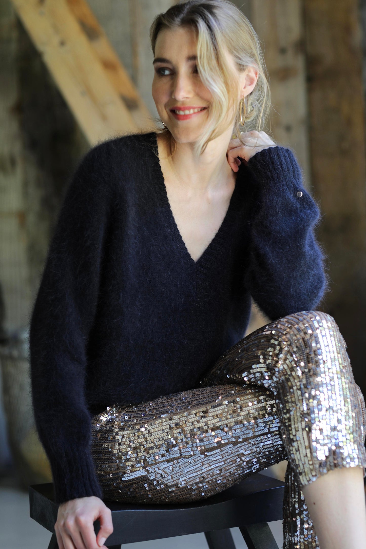 Pull Avy en Angora. 15 coloris.