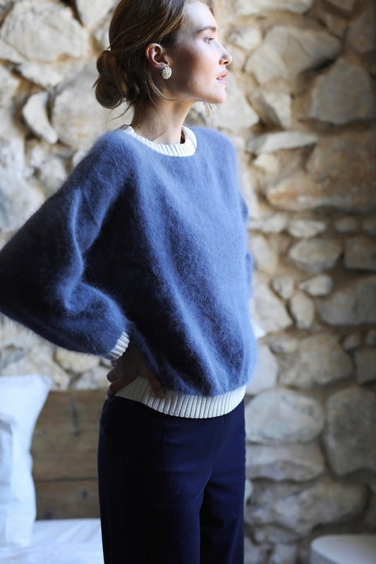 Pull Mila à tricoter.