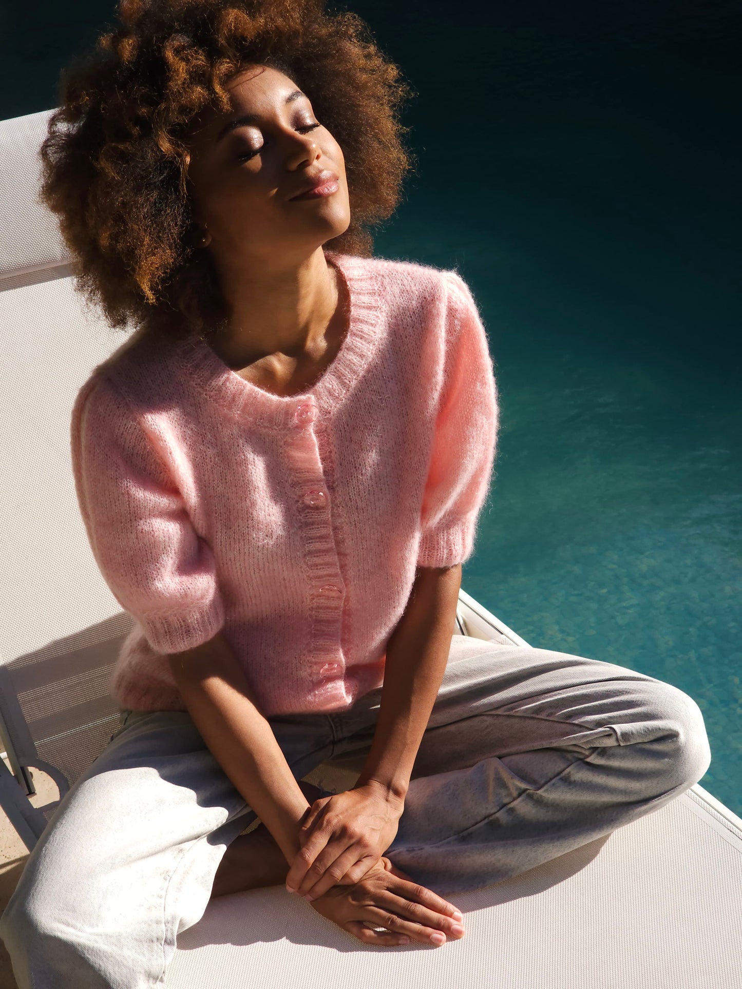 Cardigan Calista à tricoter.