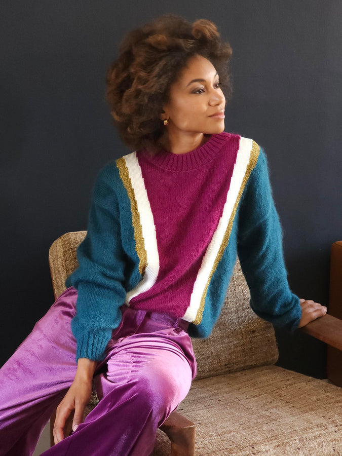 Charger l&#39;image dans la galerie, Pull Serena mohair - 5 coloris
