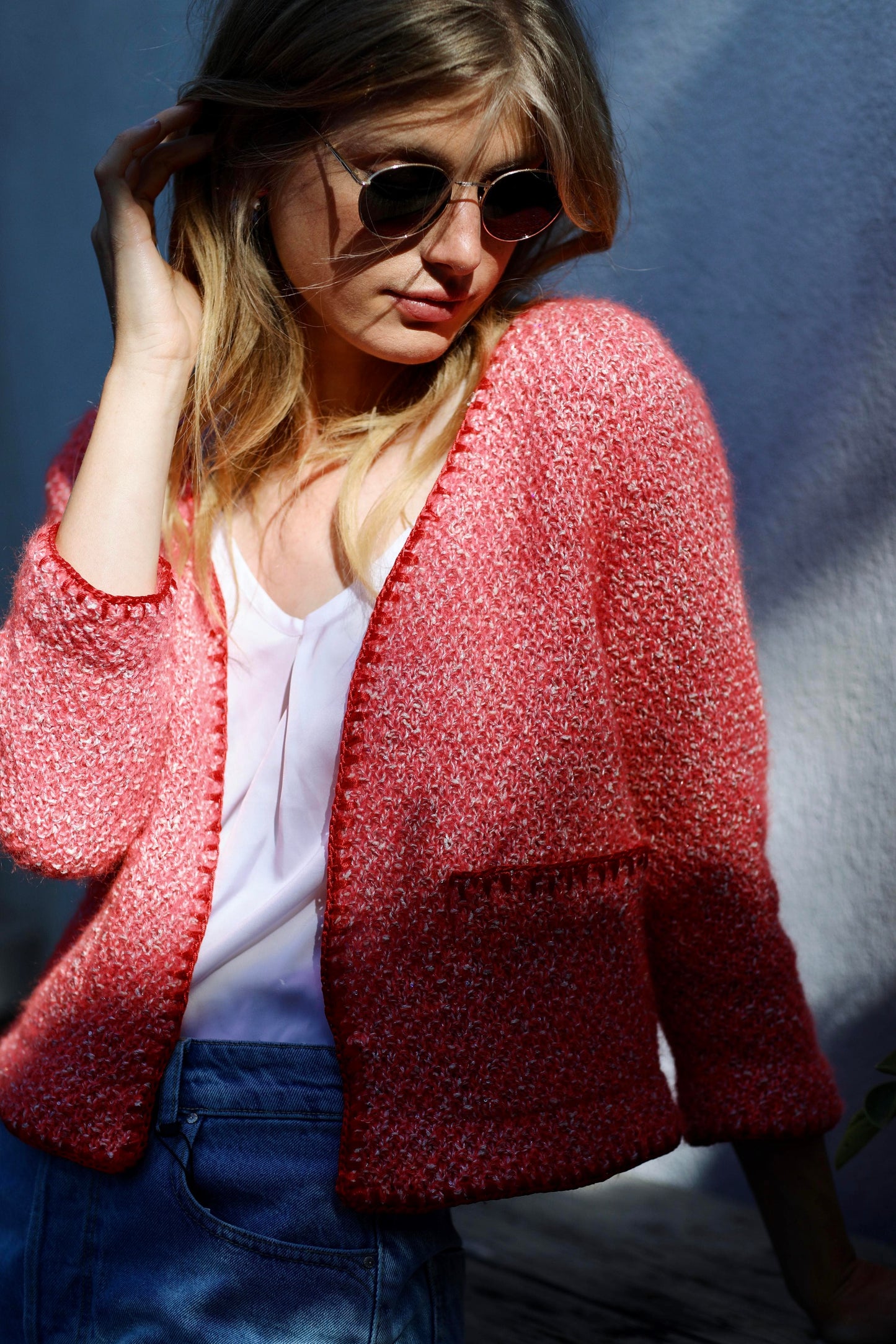 Veste Marianne à tricoter.