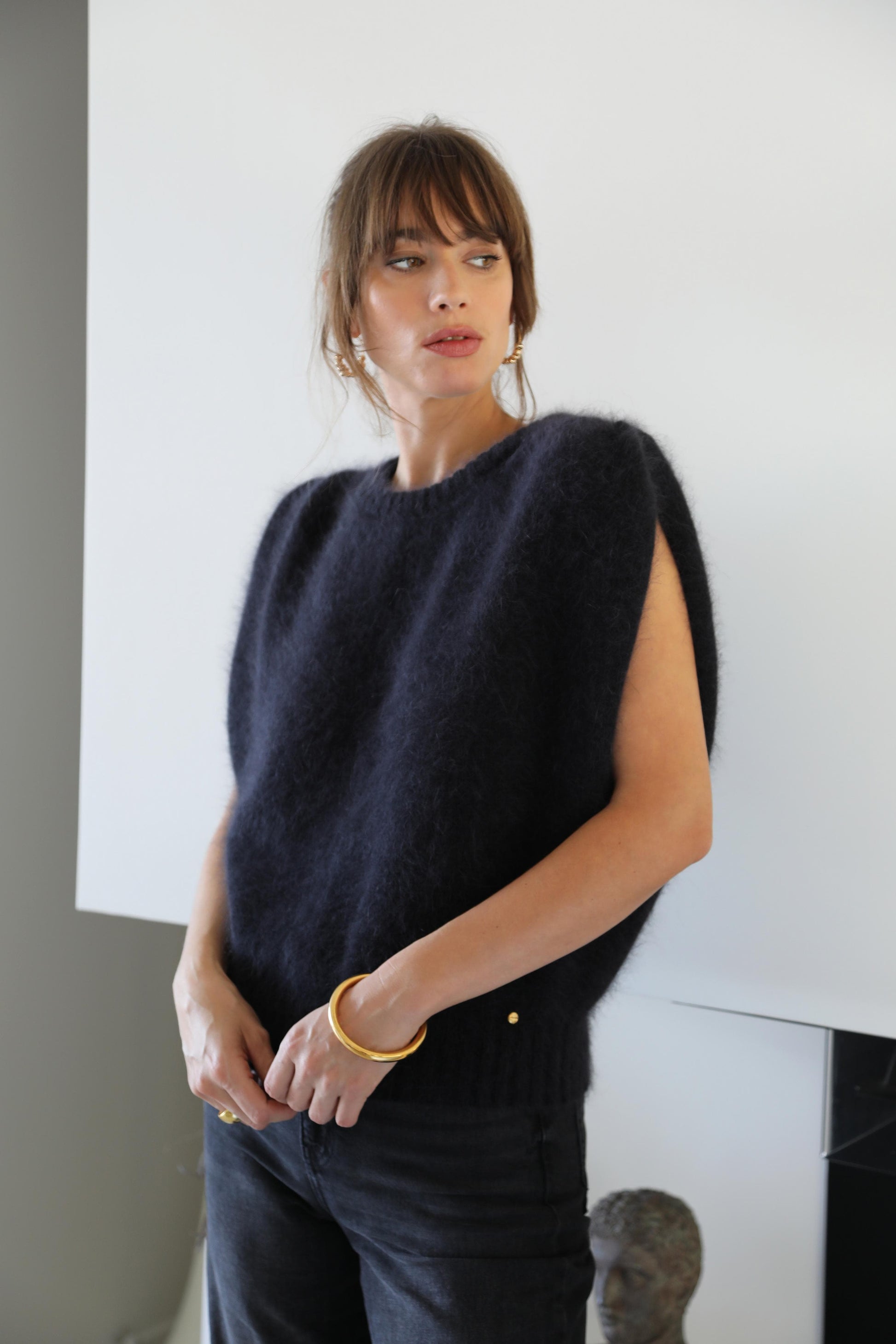 Fiche du pull sans manches Rue des Rêveries - La Droguerie Fiche du pull sans manches Rue des Rêveries - La Droguerie