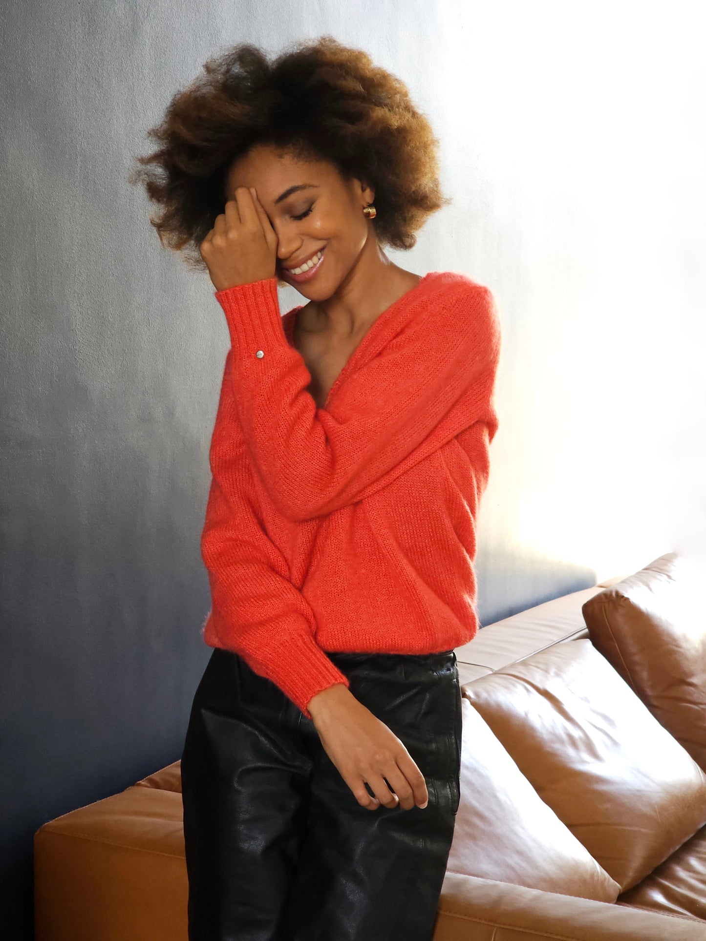 Pull Avy Mohair. 19 coloris.