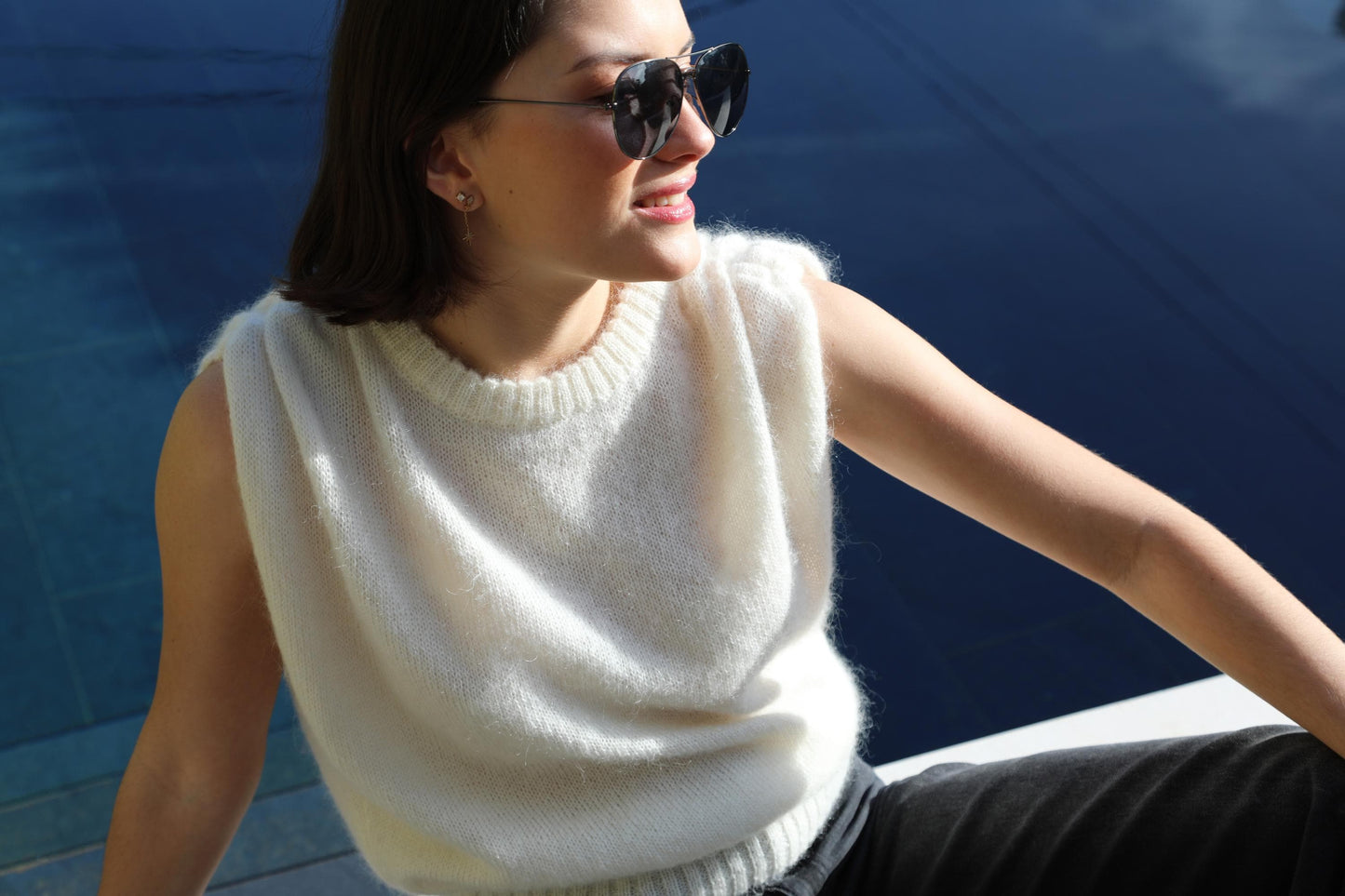Pull Pearl en Mohair - 20 coloris.