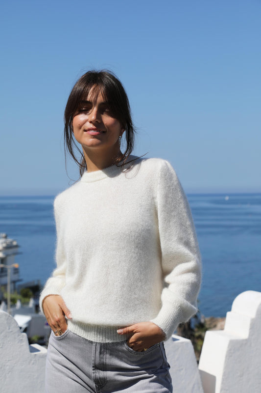 Pull Tina en Mohair - 19 coloris.
