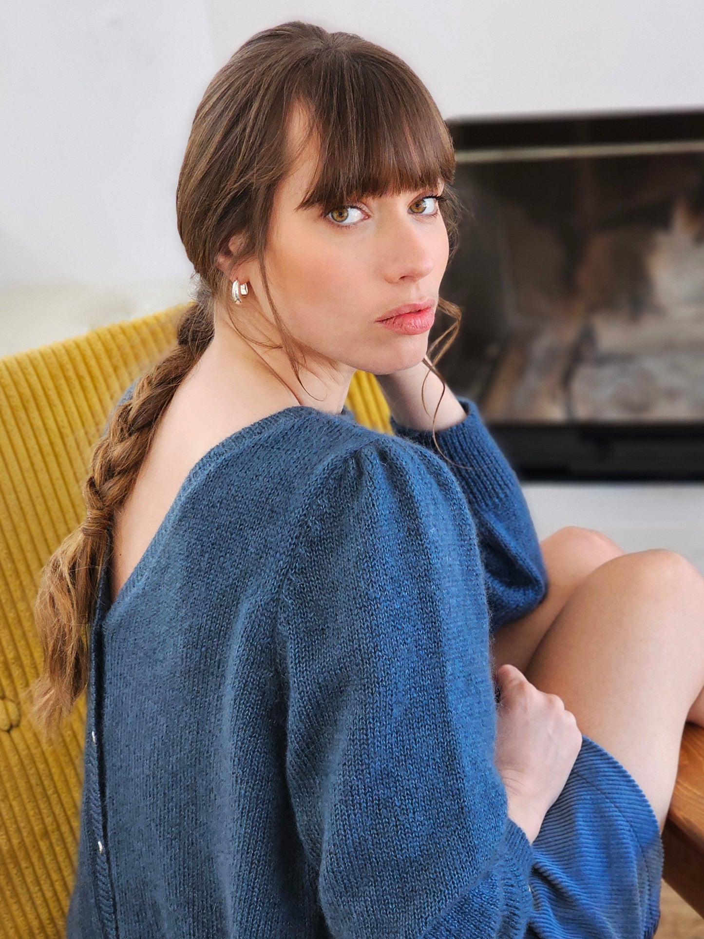 Gilet Anika 2-en-1 mohair - 19 coloris.