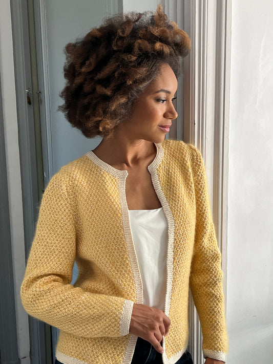 Veste Aurore à tricoter.