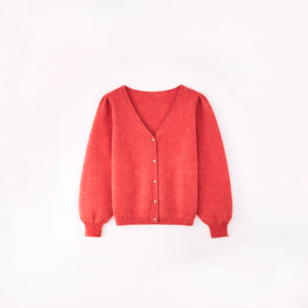 Gilet Anika 2-en-1 mohair - 18 coloris.