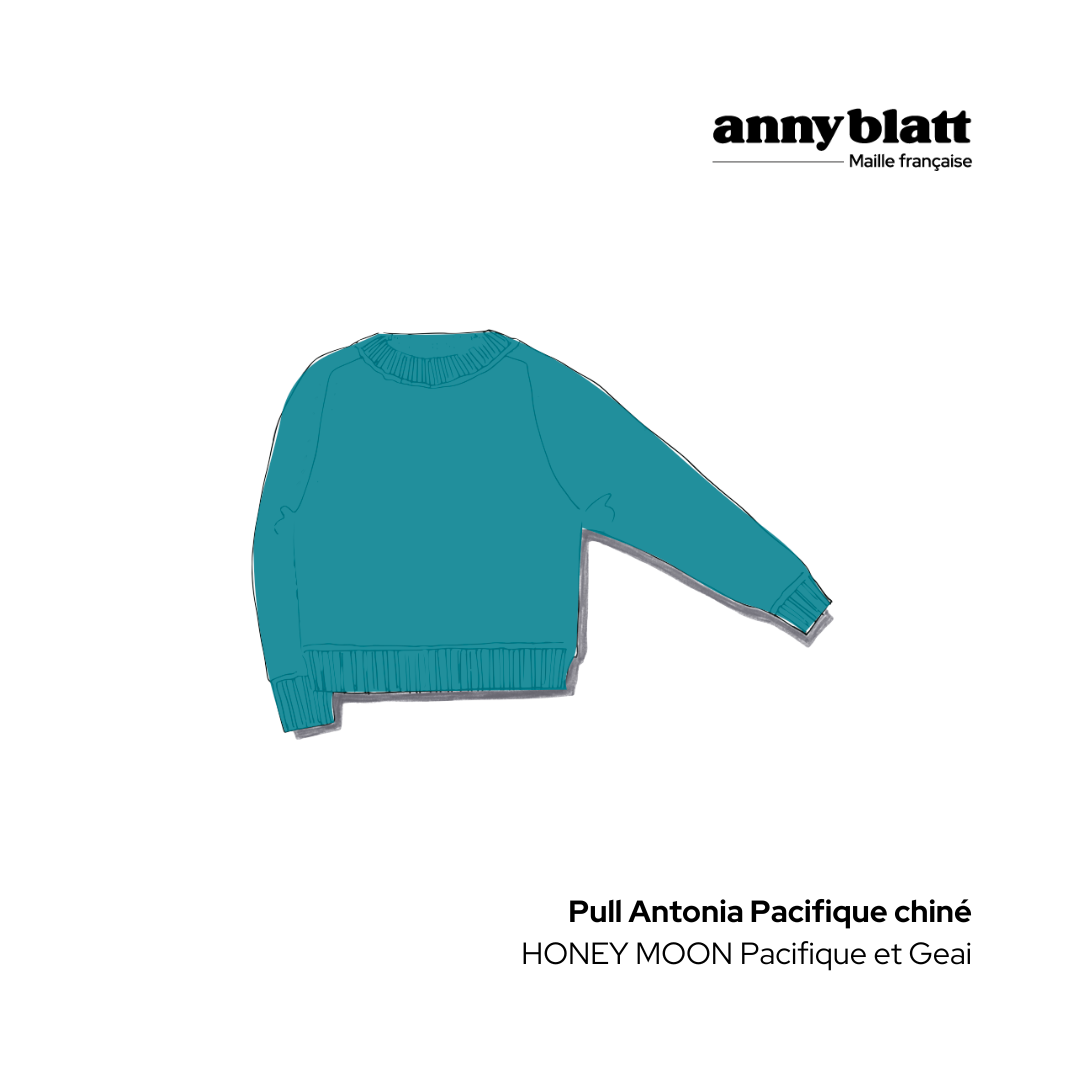 Pull Antonia à tricoter.