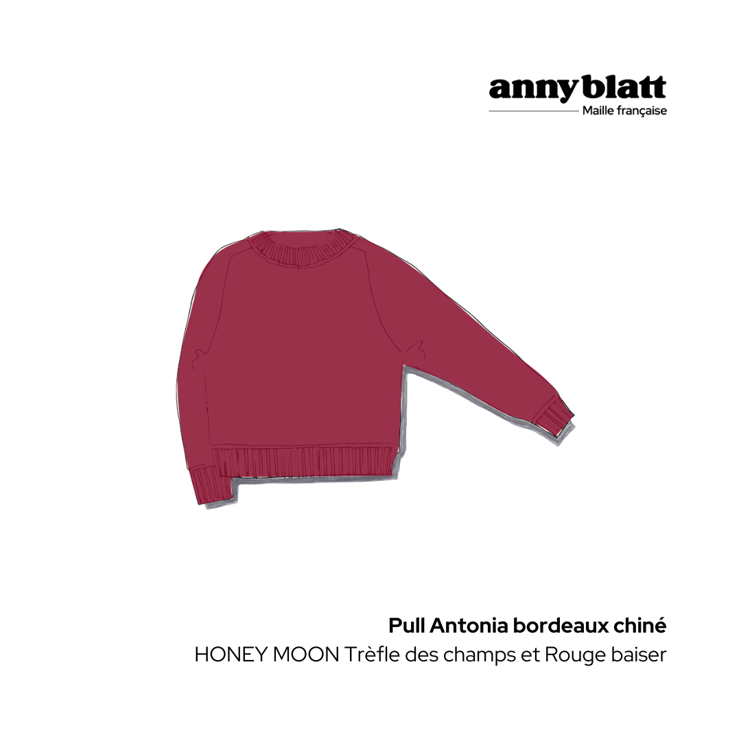Pull Antonia à tricoter.