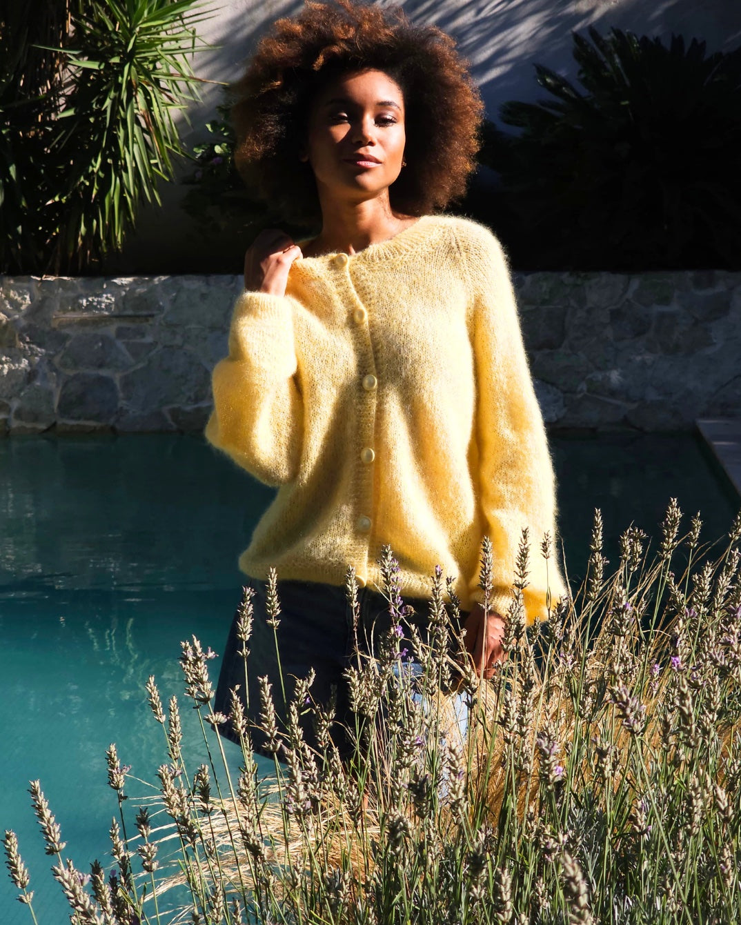 Cardigan Berenice à tricoter.