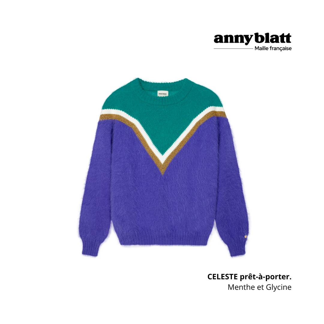 Pull Celeste. 3 coloris.
