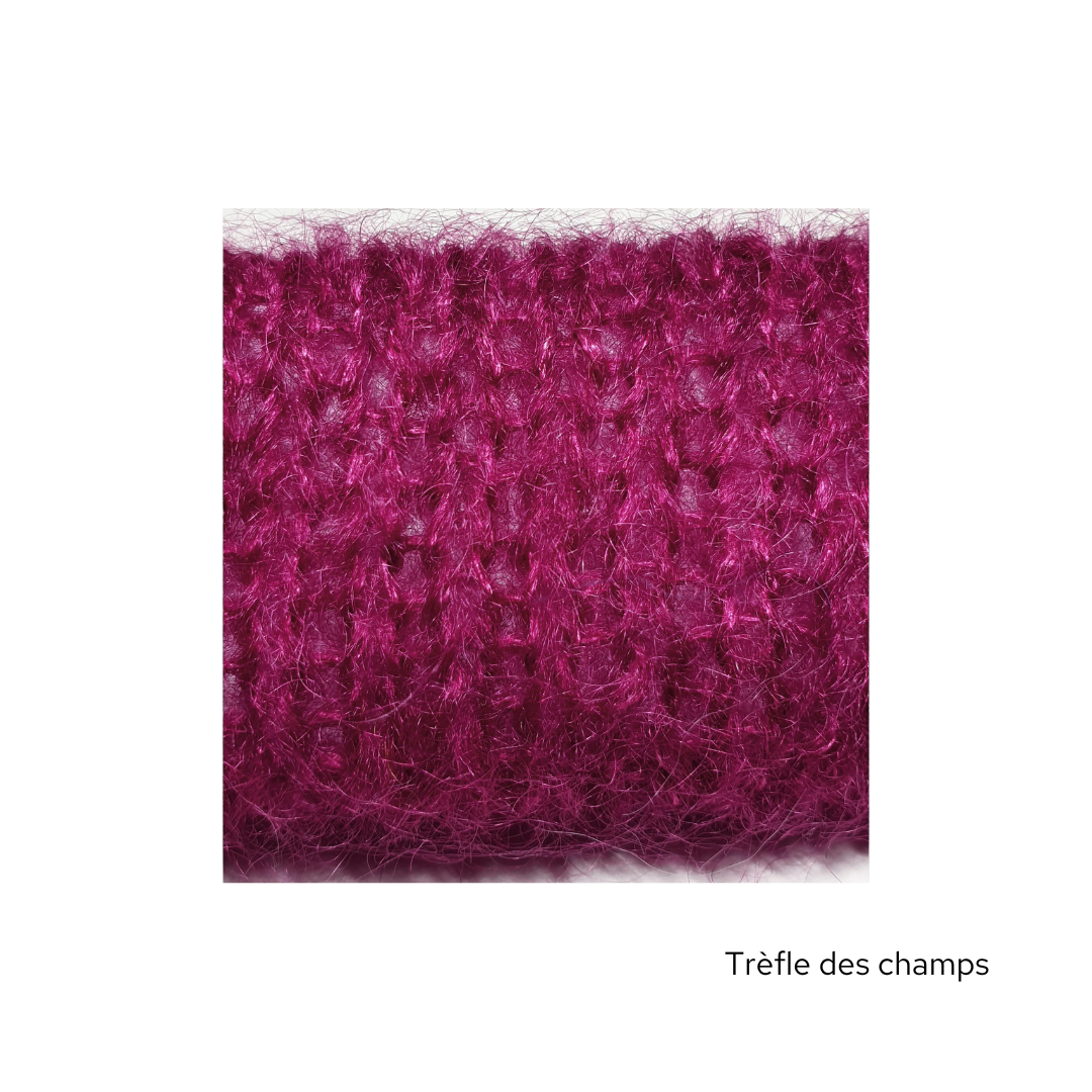 Pull Ambre uni à tricoter