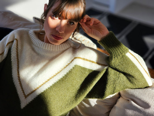 Pull Cyclone doré - 2 coloris.