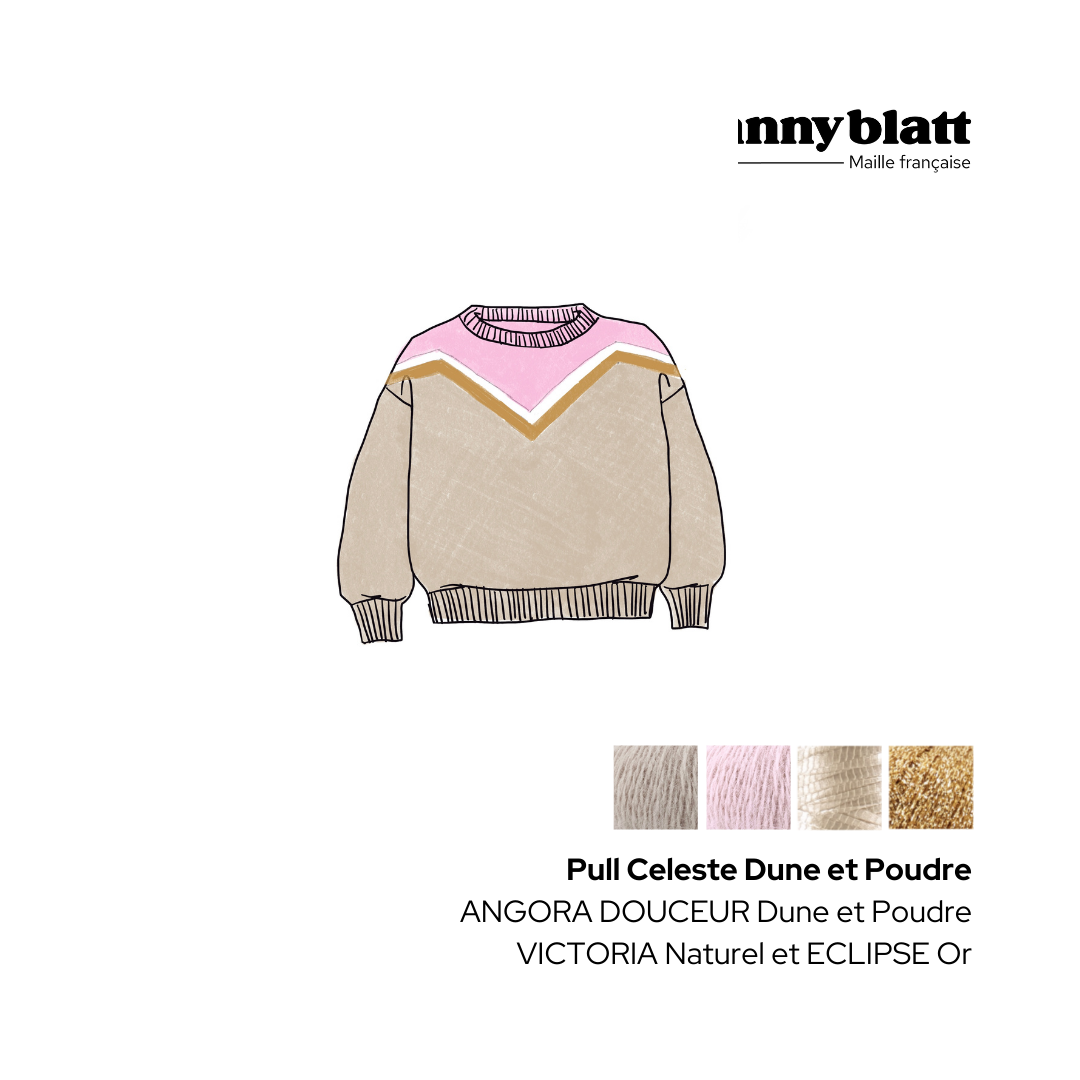 Pull Celeste à tricoter.