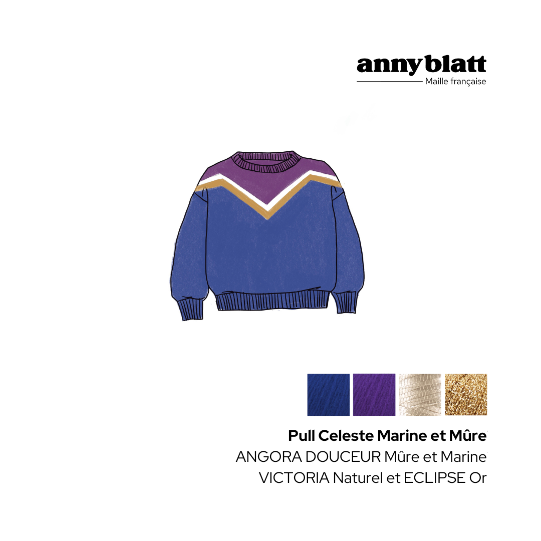 Pull Celeste à tricoter.