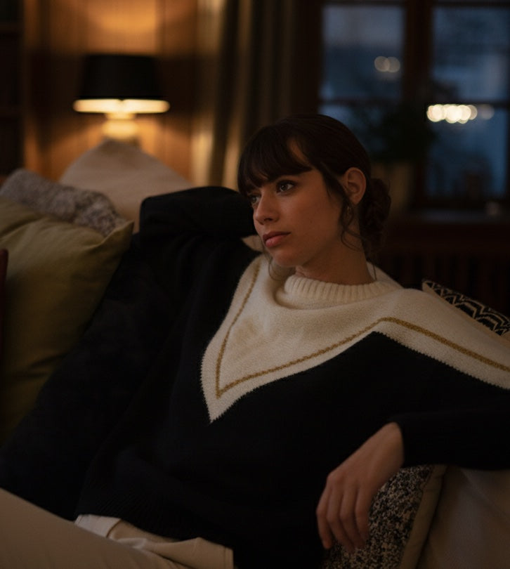 Pull Cyclone doré - 2 coloris.