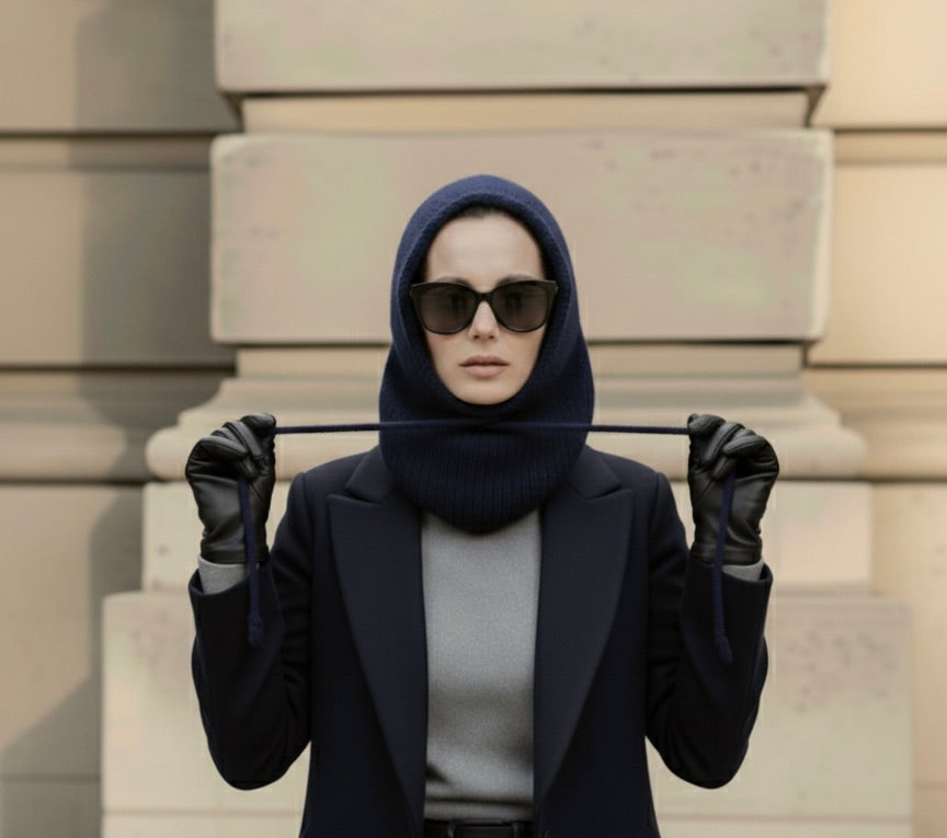 Cagoule Karina en Honey Moon à tricoter.