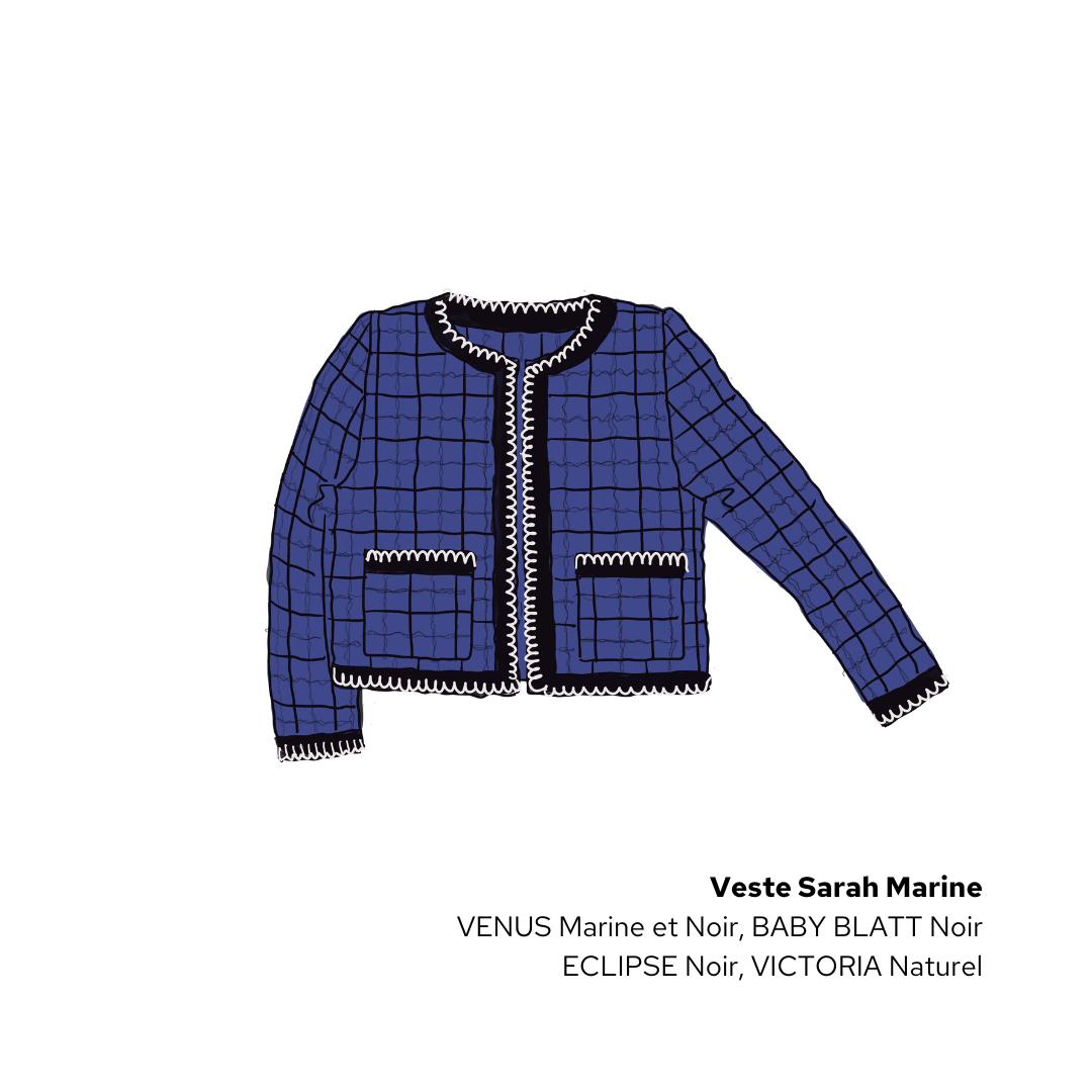 Veste Sarah à tricoter