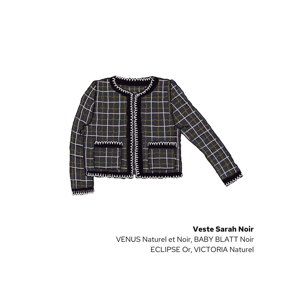 Veste Sarah à tricoter