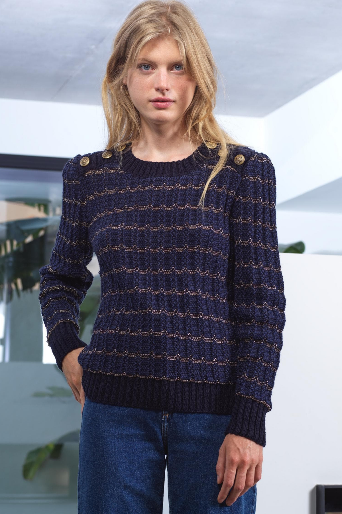 Pull Salma à tricoter.