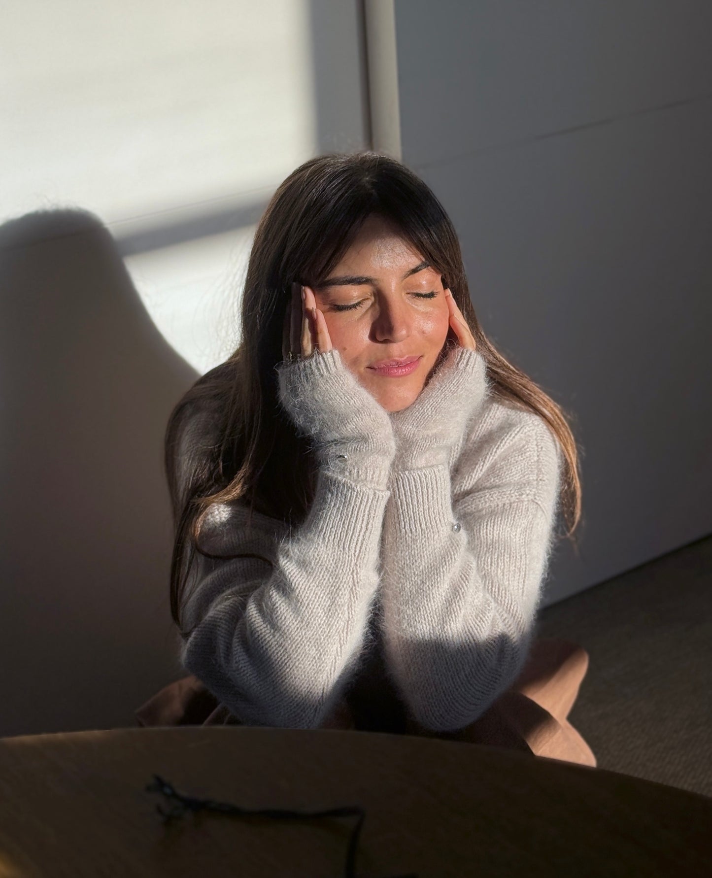 Mitaines en Angora. 14 coloris.