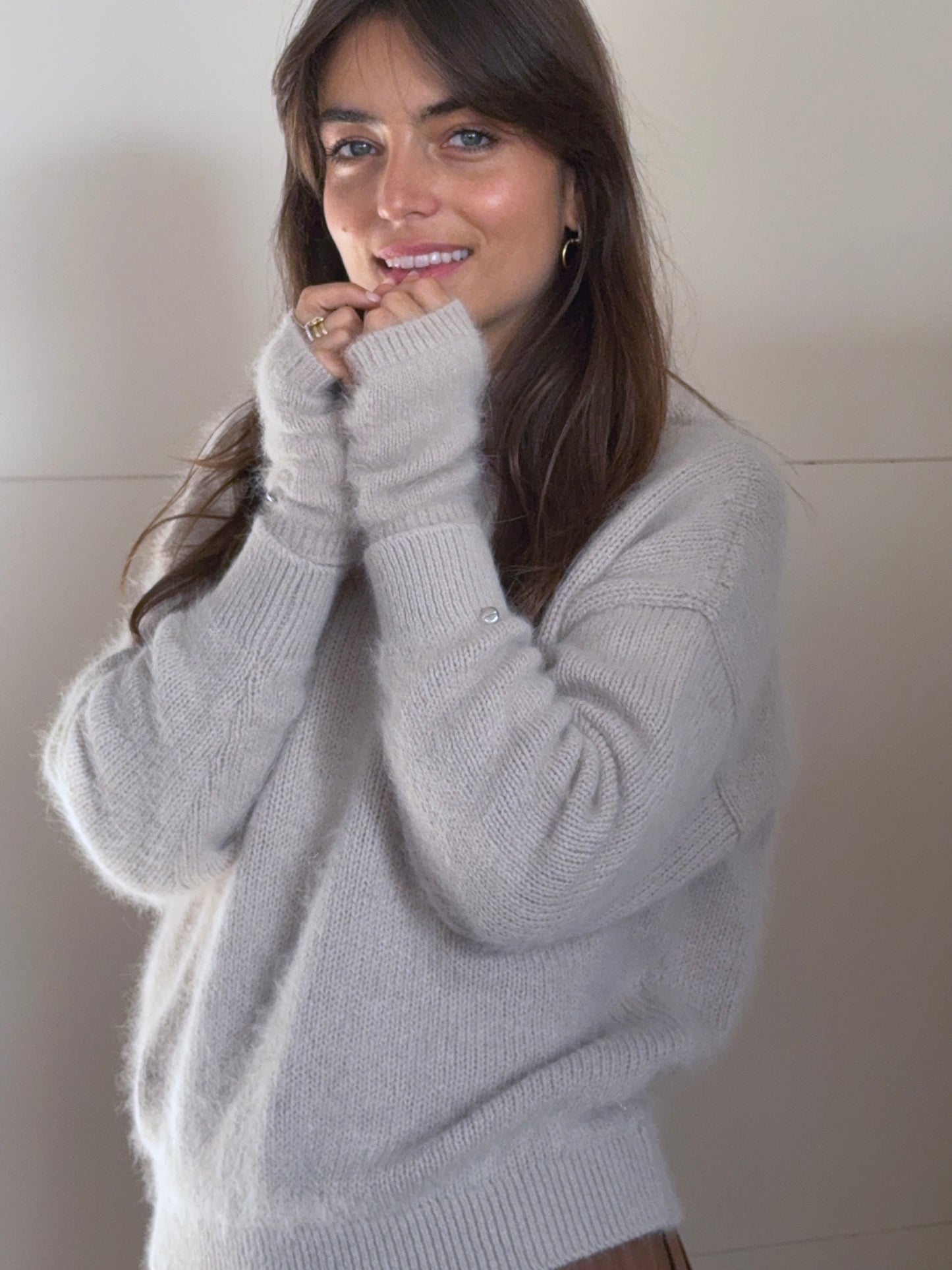 Mitaines en Angora. 14 coloris.