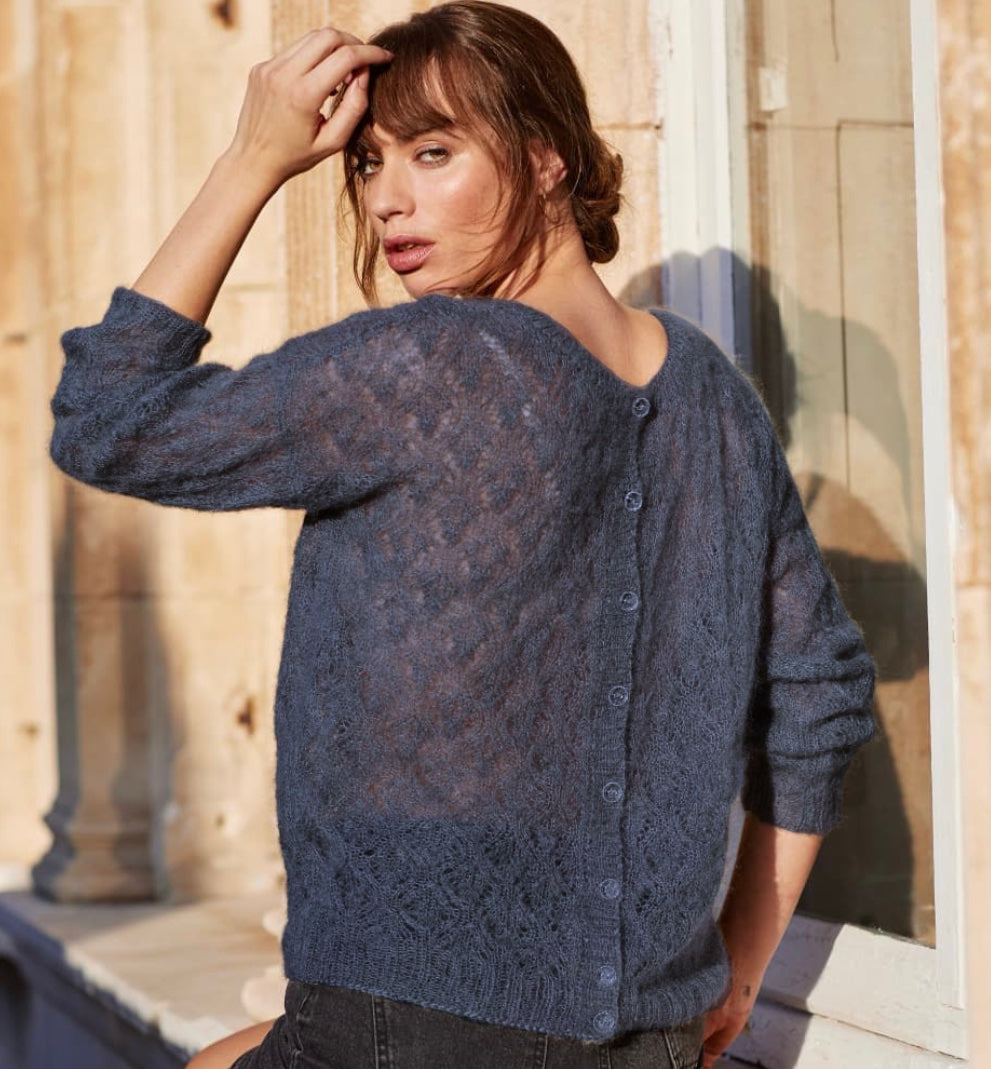 Pull Juliette à tricoter.