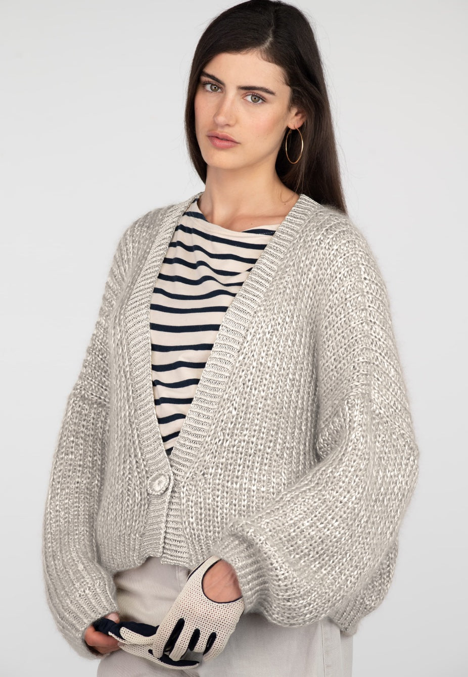 Gilet Melrose à tricoter.