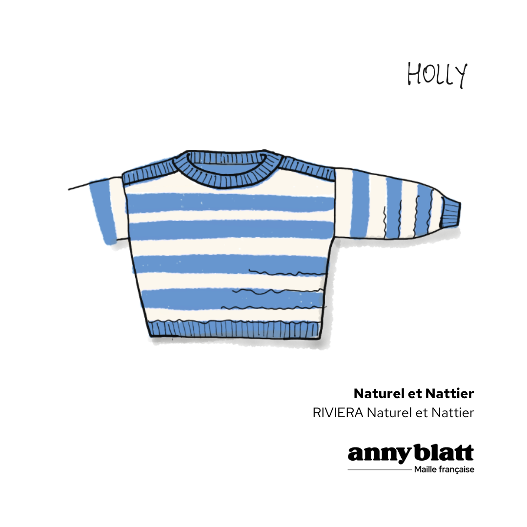 Pull Holly à tricoter.
