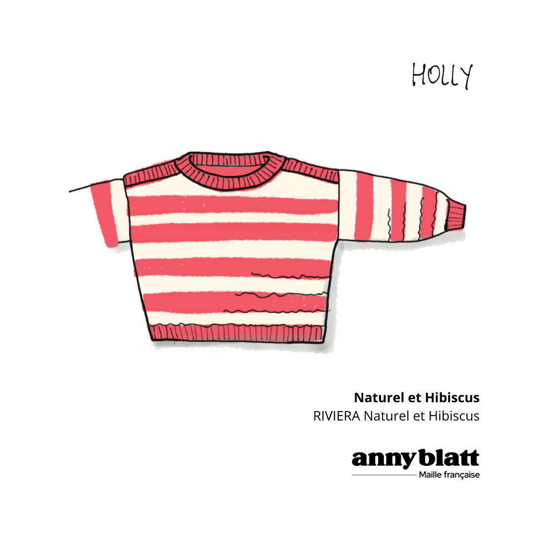 Pull Holly à tricoter.