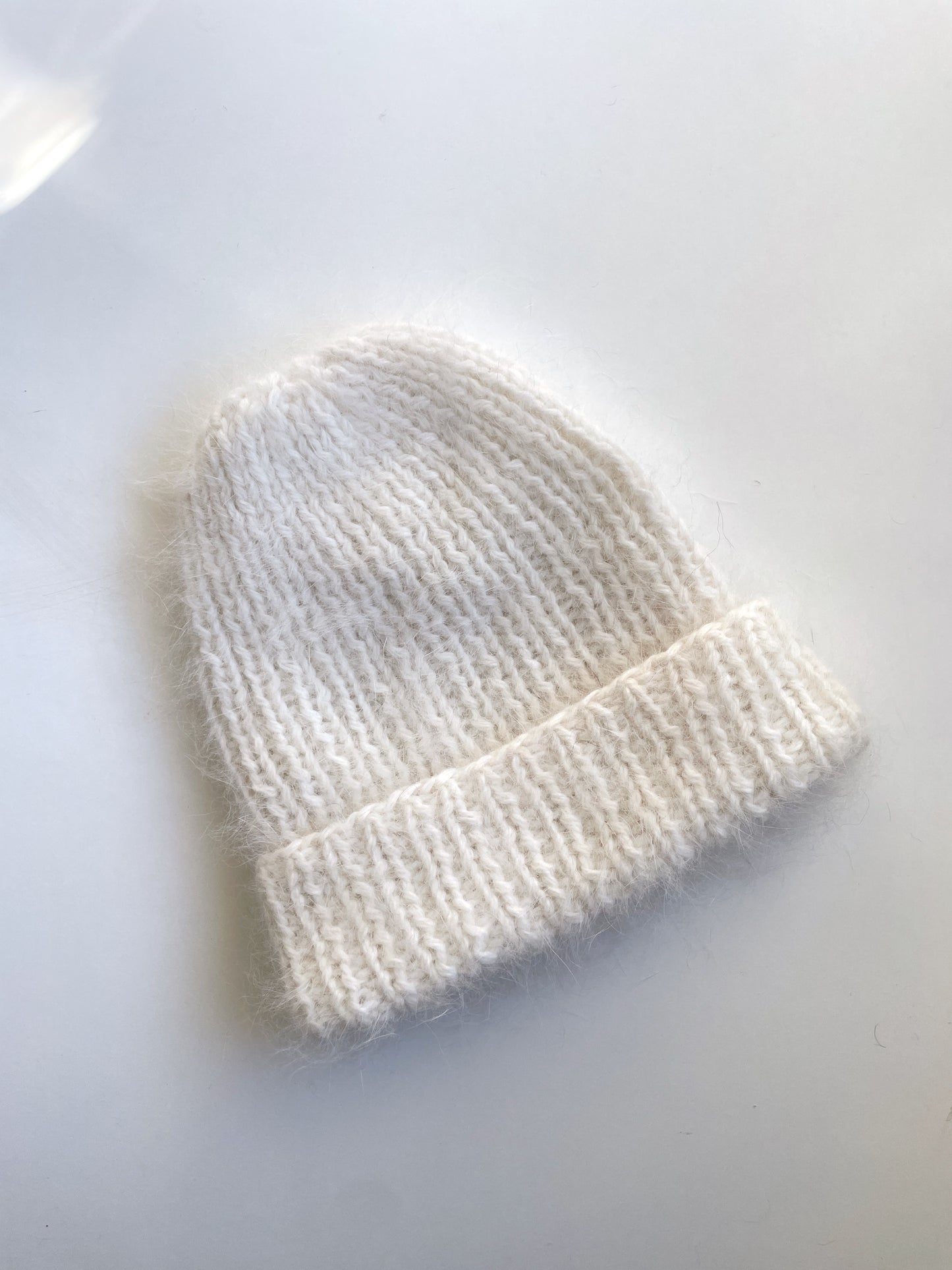 Bonnet Courchevel Angora  à tricoter.