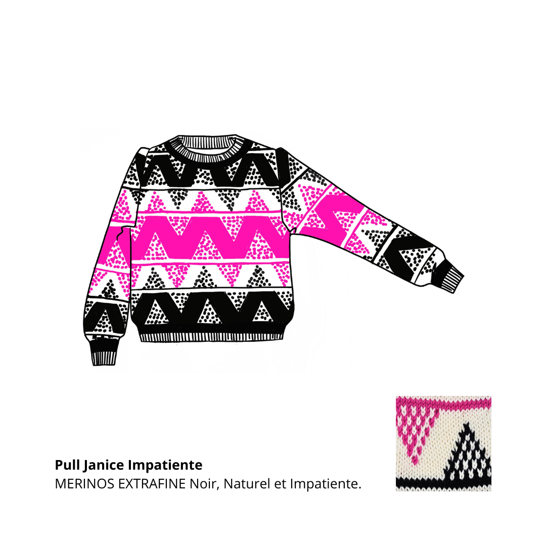 Pull Janice à tricoter