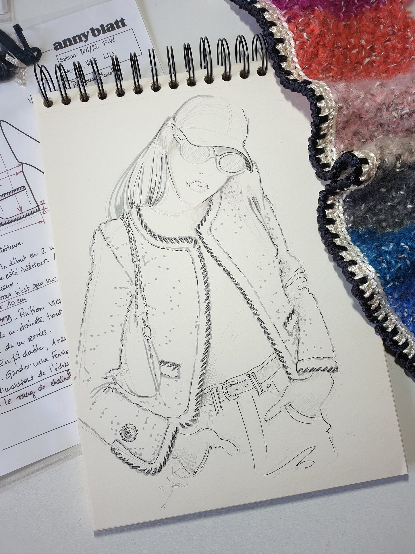 Veste Lily à tricoter.