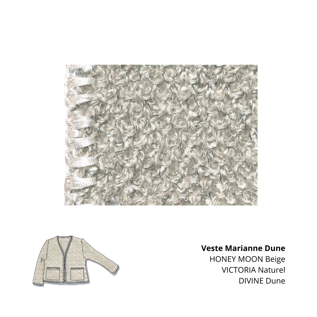 Veste Marianne à tricoter.