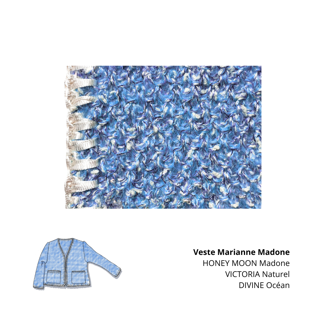 Veste Marianne à tricoter.