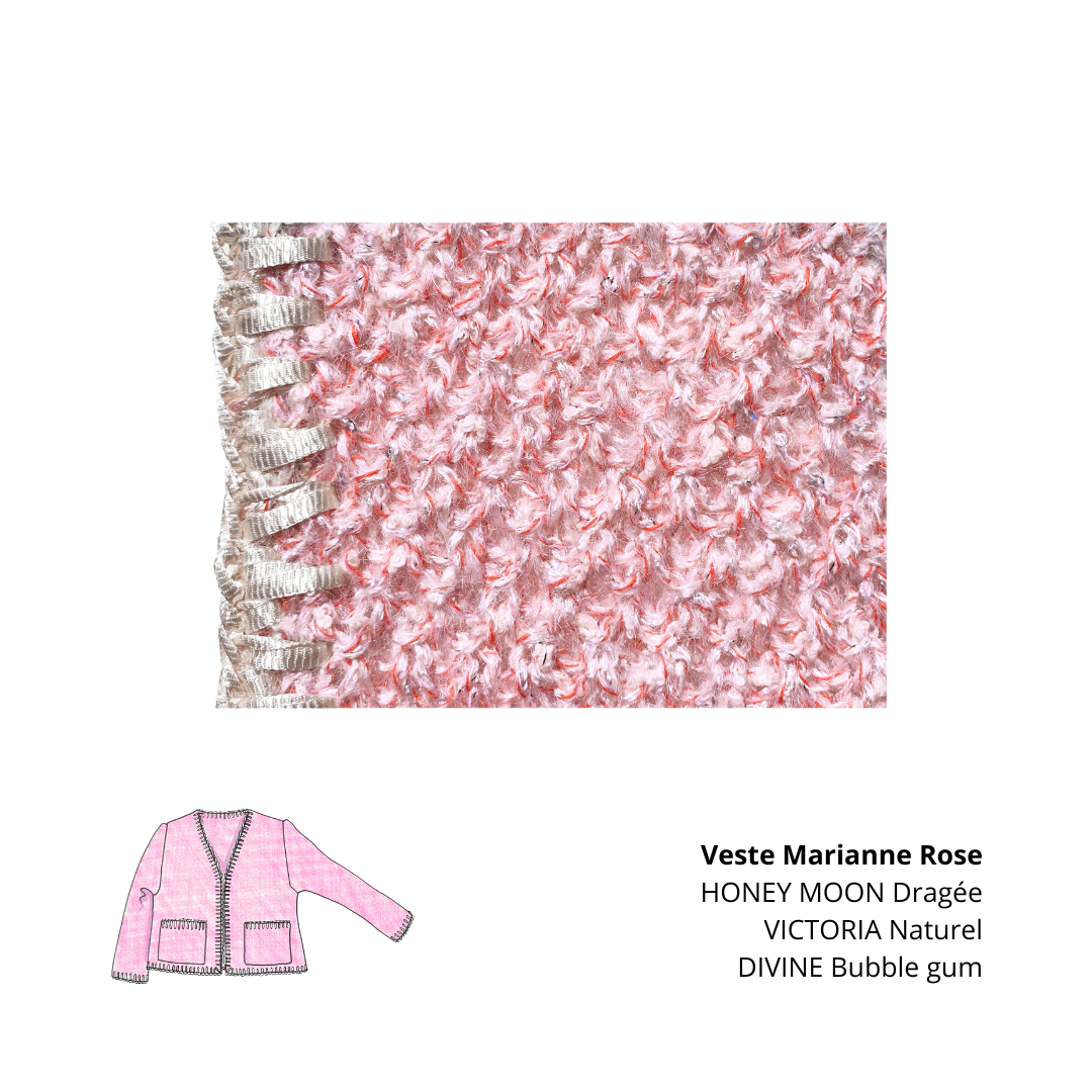 Veste Marianne à tricoter.