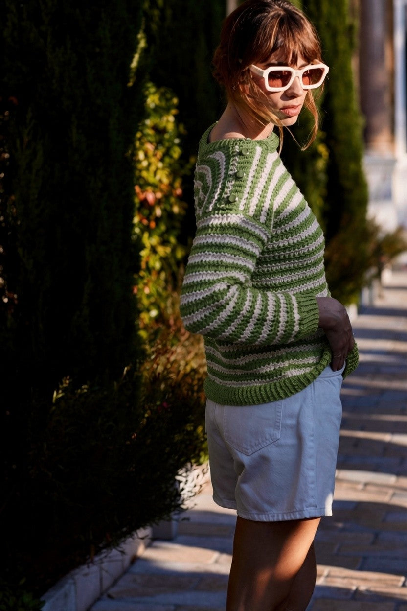 Pull Holly à tricoter.