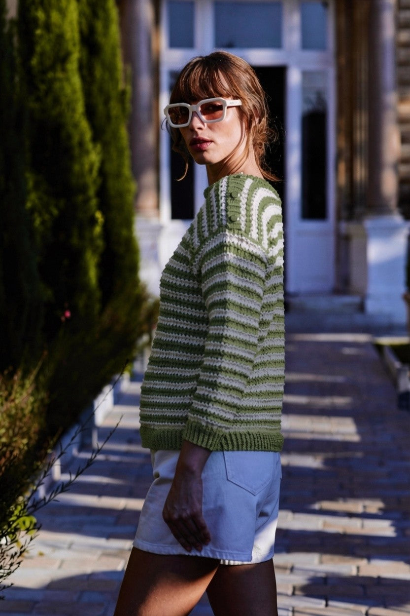 Pull Holly à tricoter.