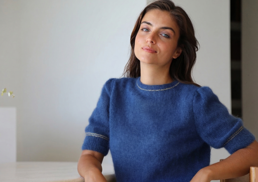 Pull Monica à tricoter.