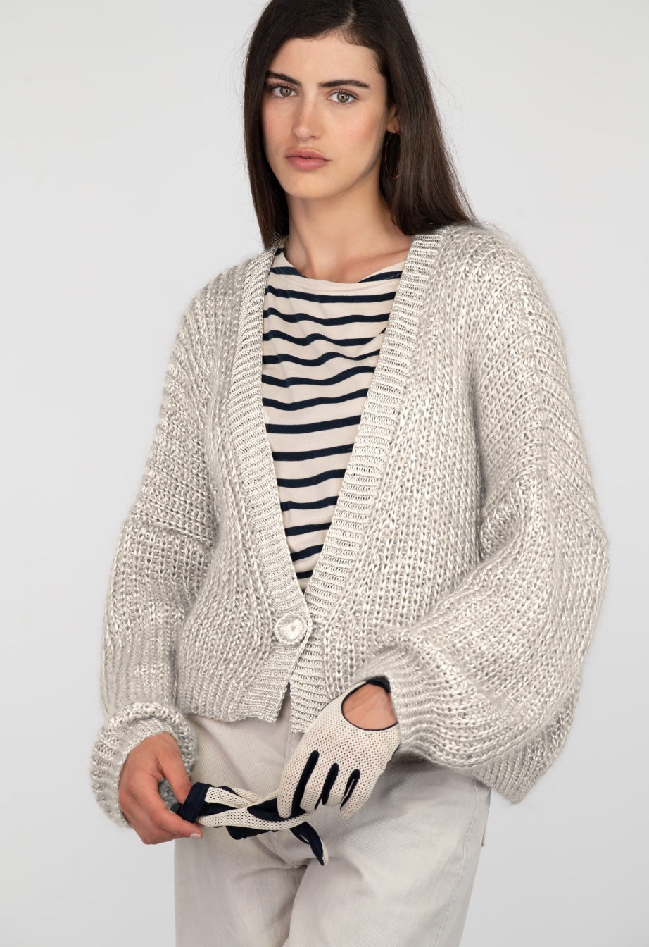 Gilet Melrose à tricoter.