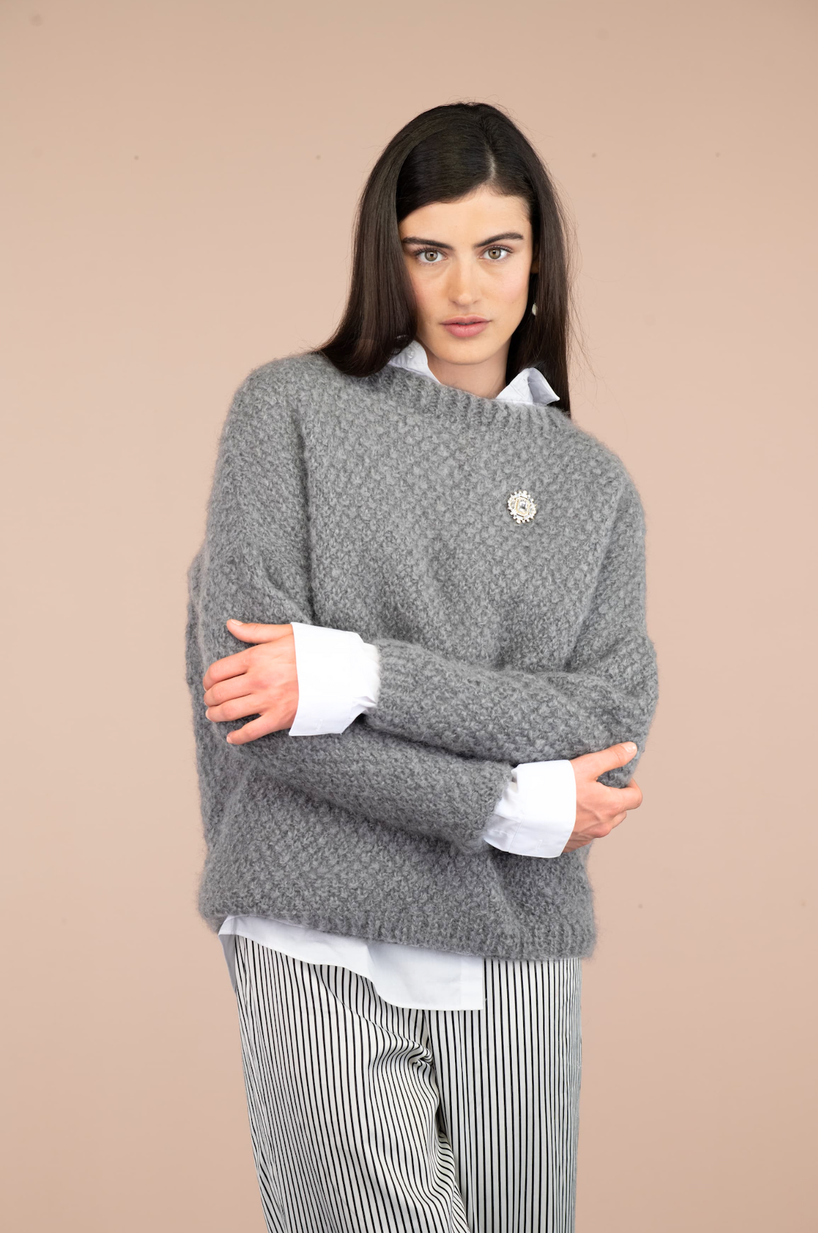 Pull Luna à tricoter.