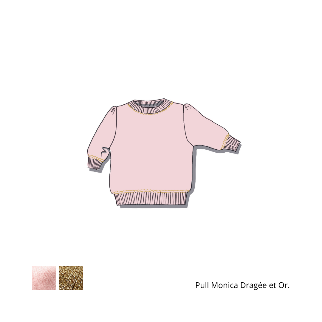 Pull Monica à tricoter.